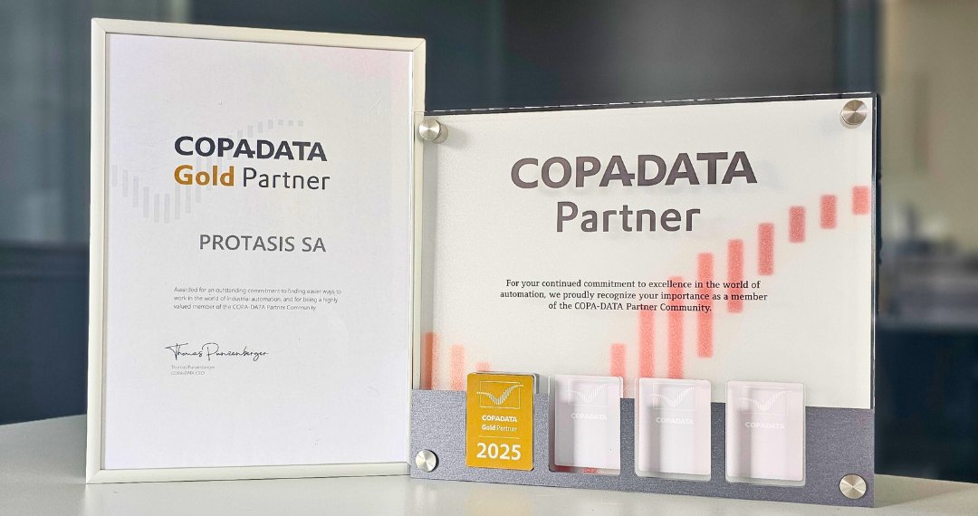 PROTASIS becomes Gold Partner of COPA-DATA