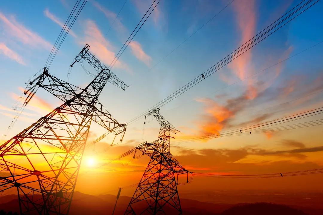 Image showing  high-voltage-post-high-voltage-tower-sky-background-117501793