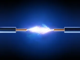 electrical-spark-between-two-insulated-copper-wires-153827153
